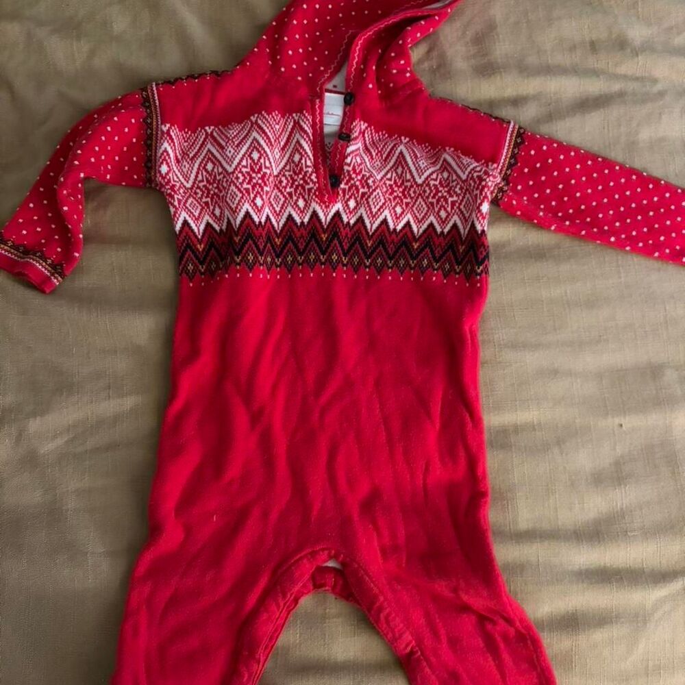 Hanna Andersson Red Jumpsuit